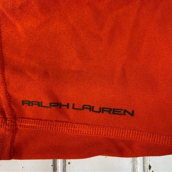 Polo 67 Ralph Lauren Shirt Mens M Orange Performance Long Sleeve Active - Picture 8 of 12